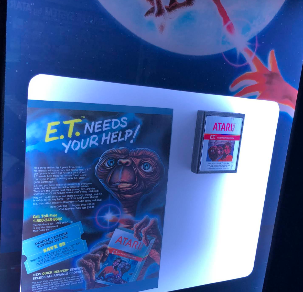 Gra E.T. na Atari - klasyka retro